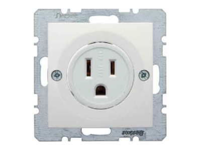 Product image 2 Berker 41661909 Socket outlet  receptacle  NEMA white