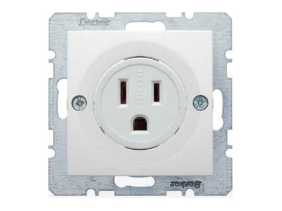Product image 2 Berker 41668989 Socket outlet  receptacle  NEMA white