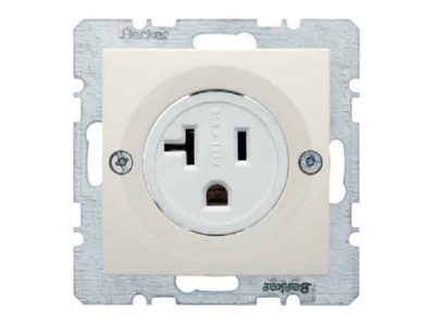Product image 1 Berker 41688982 Socket outlet  receptacle  NEMA white
