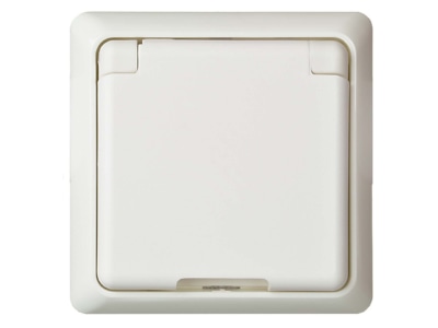 Produktbild 1 Elso 245034 UP Steckdose Klappdeckel reinweiss
