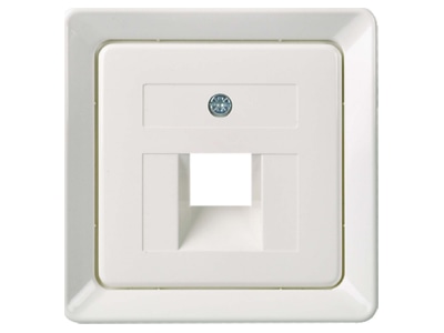 Produktbild 2 Elso 503654 Zentralplatte UAE 1xRJ45 reinweiss