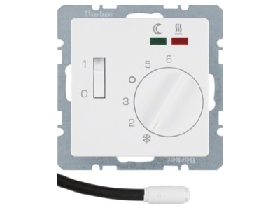 Produktbild 2 Berker 20346089 Fussbodentemperaturregler mit Schliesser