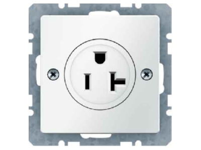 Product image 2 Berker 41686089 Socket outlet  receptacle  NEMA white