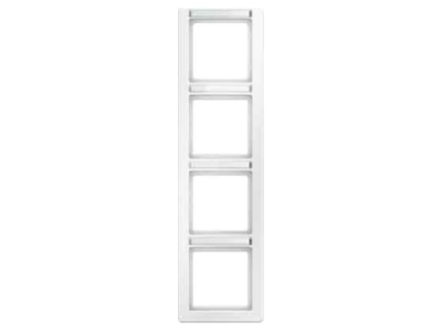 Product image 1 Berker 10146019 Frame 4 gang white
