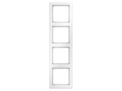 Produktbild 1 Berker 10146089 Rahmen polarweiss  samt 4 fach