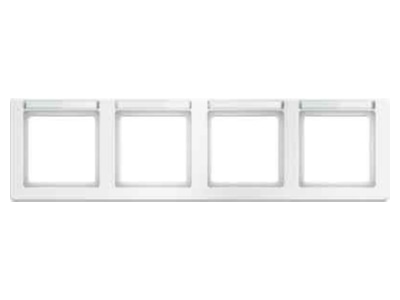 Product image 1 Berker 10246019 Frame 4 gang white
