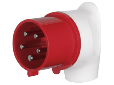 Product image 2 Berker 578201 CEE plug 32A 5p 6h 400 V  50 60 Hz  red