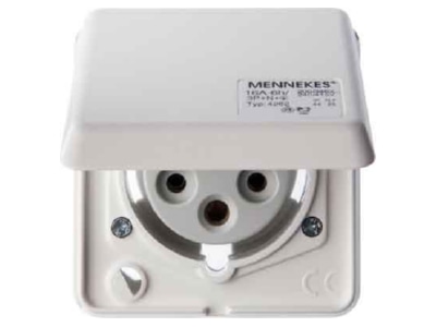 Produktbild 2 Berker 578501 CEE Steckdose 5 polig Eb 16A m Klappdeckel