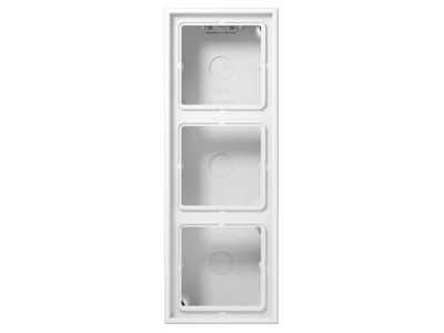 Product image Jung LS 583 A WW Surface mounted housing 3 gang white
