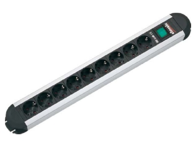 Product image 1 Bachmann 330 072 Socket outlet strip aluminium
