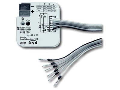 Product image Busch Jaeger 6119 20 Binary input for home automation 2 ch
