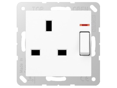 Product image Jung A 3171 KO WW Socket outlet  receptacle 
