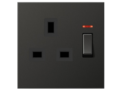Produktbild Jung AL 3171 KO AN Abschaltbare Steckdose ant 13A 250V 2 pol u E