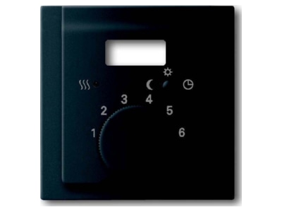 Product image Busch Jaeger 1795 TA 775 Cover plate for switch black
