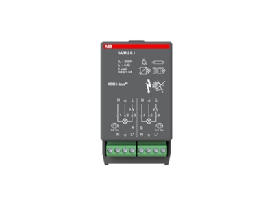 Product image ABB SA M 2 6 1 EIB  KNX switching actuator 2 ch 
