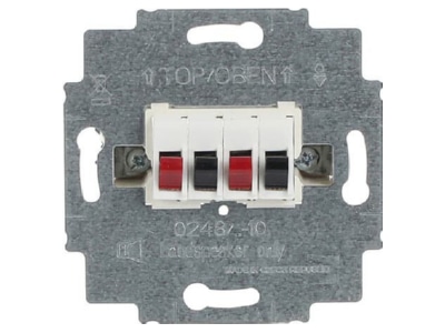 Product image Busch Jaeger 0248 04 101 Basic element loudspeaker connection
