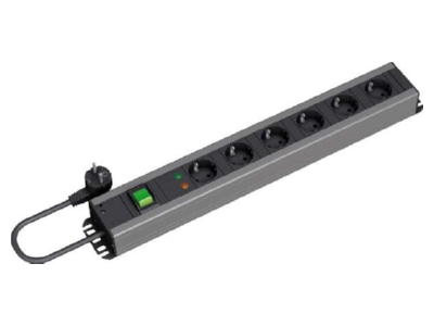 Produktbild 1 Bachmann 300 011 Handwerkerleiste 6 fach UeSS m Schalter 2m Zu