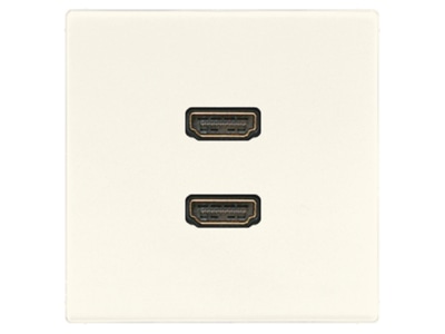 Produktbild Jung MA LS 1133 Multimedia Anschluss ws 2 x HDMI m Tragring
