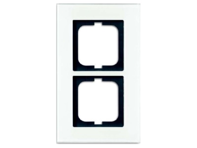 Produktbild Busch Jaeger 1722 811 Rahmen 2 fach weissglas