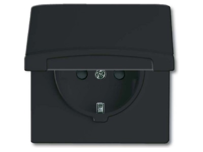 Produktbild Busch Jaeger 20 EUGKB 35 101 Schuko Steckdoseneinsatz IP44 anthrazit