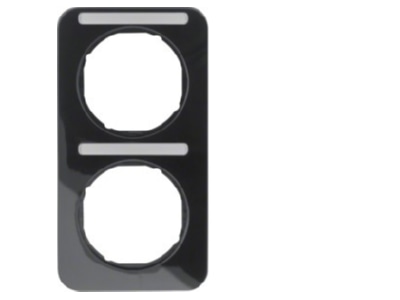 Product image 1 Berker 10122125 Frame 2 gang black
