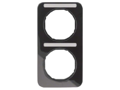 Product image 2 Berker 10122125 Frame 2 gang black