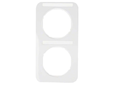 Product image 1 Berker 10122169 Frame 2 gang white
