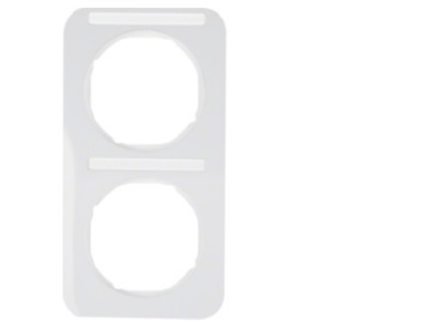 Product image 2 Berker 10122169 Frame 2 gang white