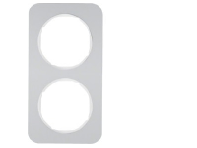 Product image 2 Berker 10122174 Frame 2 gang aluminium