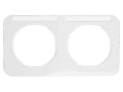 Product image 1 Berker 10122179 Frame 2 gang white
