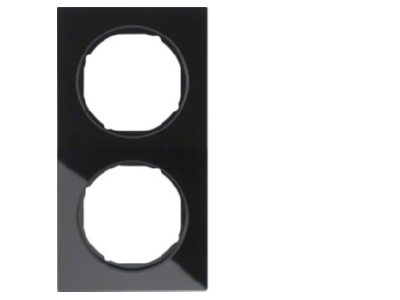 Product image 2 Berker 10122216 Frame 2 gang black