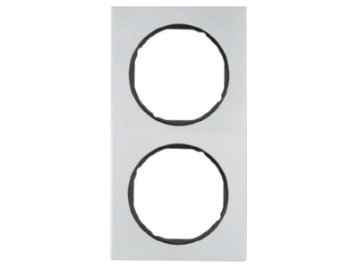 Product image 1 Berker 10122284 Frame 2 gang aluminium
