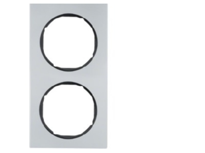 Product image 2 Berker 10122284 Frame 2 gang aluminium