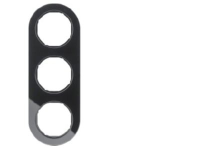 Product image 1 Berker 10132016 Frame 3 gang black
