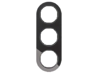 Product image 2 Berker 10132016 Frame 3 gang black