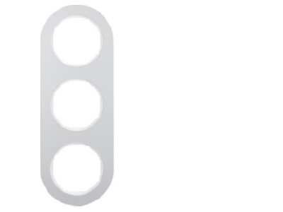 Product image 1 Berker 10132074 Frame 3 gang aluminium
