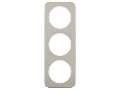 Product image 2 Berker 10132114 Frame 3 gang stainless steel