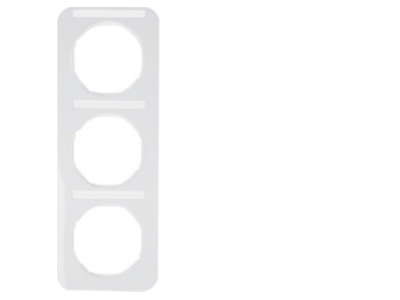 Product image 1 Berker 10132169 Frame 3 gang white
