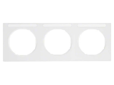 Product image 2 Berker 10132279 Frame 3 gang white