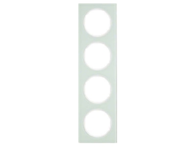 Product image 1 Berker 10142209 Frame 4 gang white

