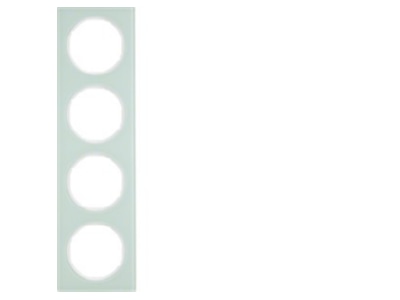 Product image 2 Berker 10142209 Frame 4 gang white