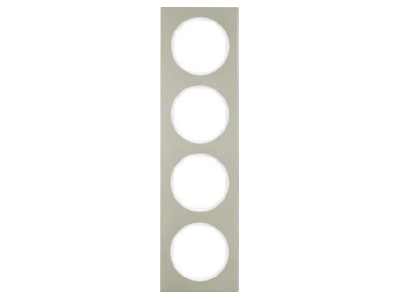 Product image 2 Berker 10142214 Frame 4 gang stainless steel