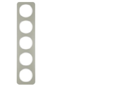 Product image 2 Berker 10152114 Frame 5 gang stainless steel