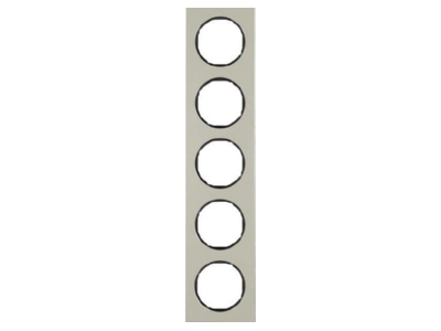 Product image 2 Berker 10152204 Frame 5 gang stainless steel