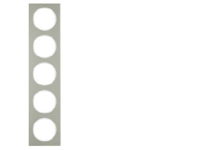 Product image 2 Berker 10152214 Frame 5 gang stainless steel
