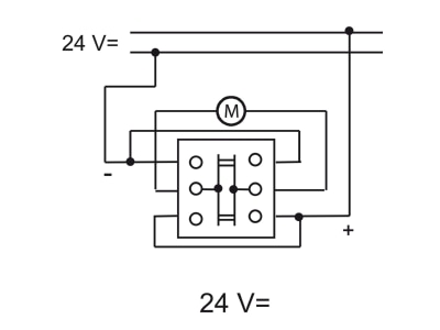Connection diagram 1 Busch Jaeger 2712 SLW 53 2 pole switch and push switch
