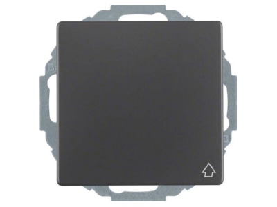 Produktbild 1 Berker 47446086 SCHUKO Steckdose anth sa m  Klappdeckel
