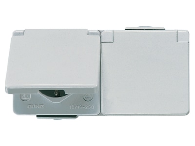 Produktbild Jung 622 WW SCHUKO Steckdose 2 fach 16A 250V