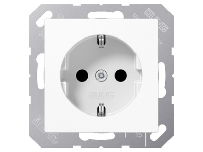 Product image Jung A 1520 KI WW Schuko socket alpine white 
