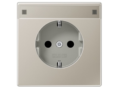 Produktbild Jung ES 1520 KI NA SCHUKO Steckdose edelstahl